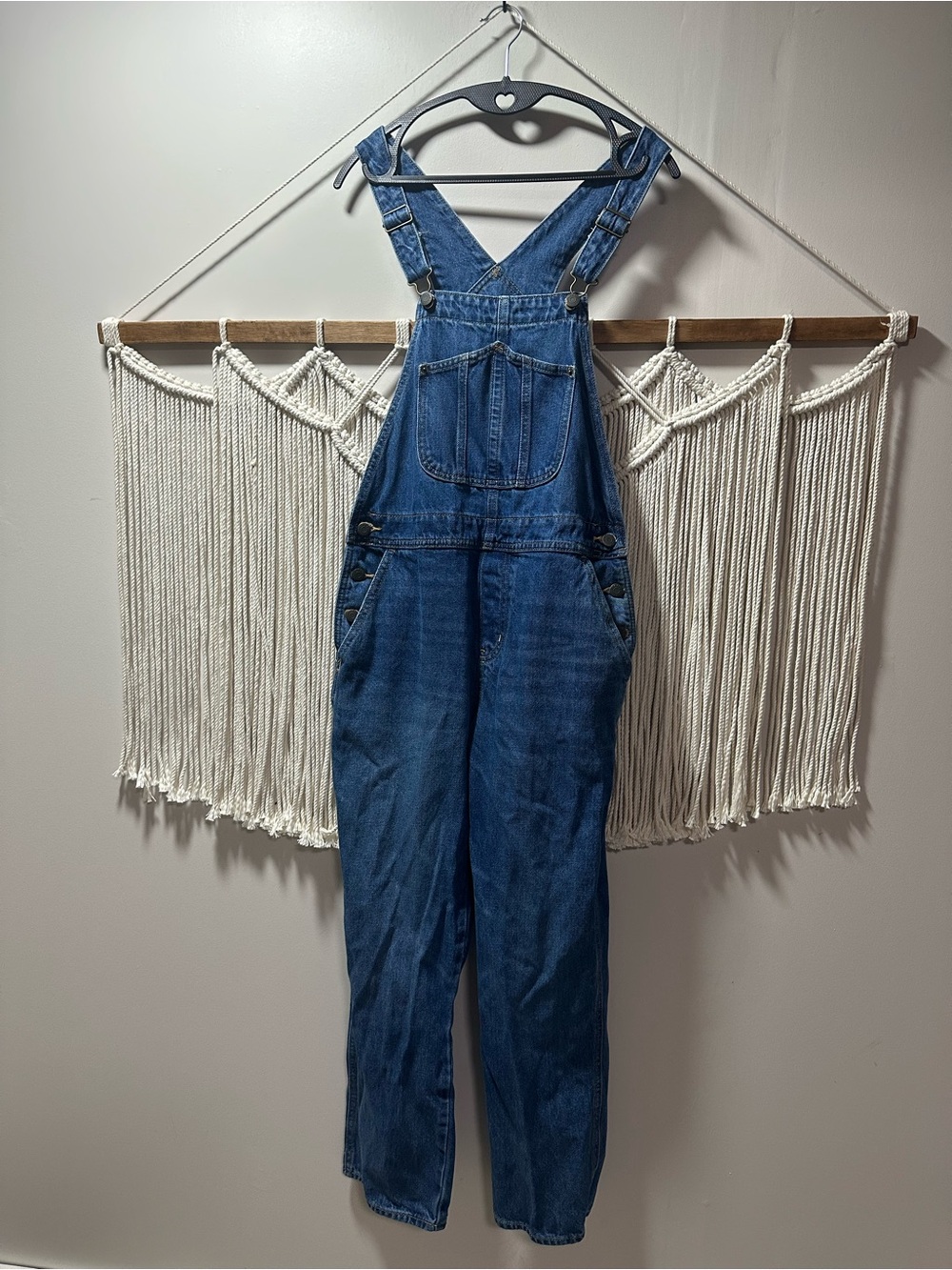 Old Navy Blue Denim Women's Overalls